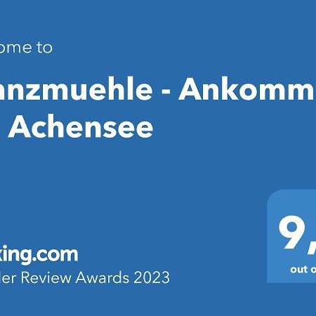 Kranzmuehle - Ankommen Am Achensee Achenkirch Exteriör bild